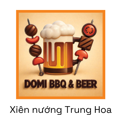 Xiên nướng Trung Hoa Domi BBQ
